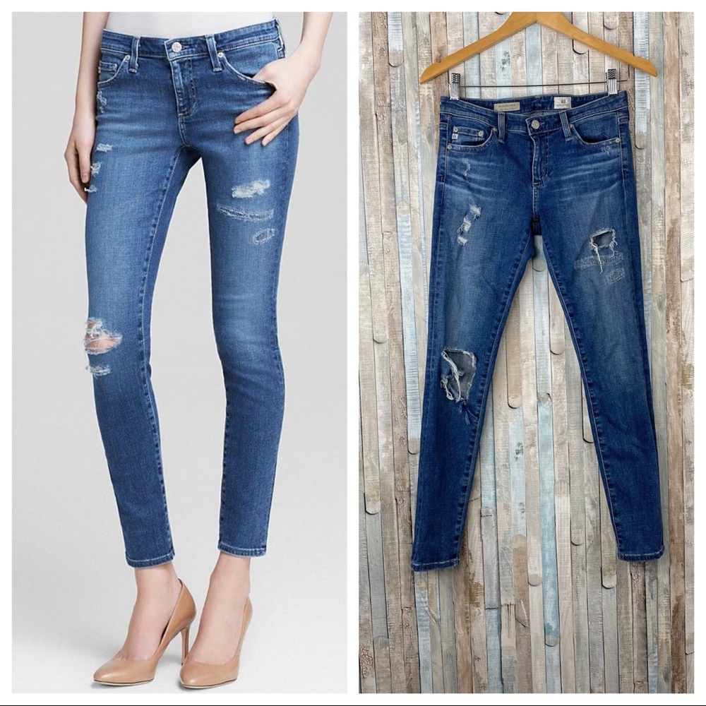 AG Jeans 27 Legging Super Skinny 12 Years Restored